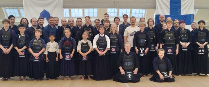 Osallistujat kendon Kyu-cup 2026