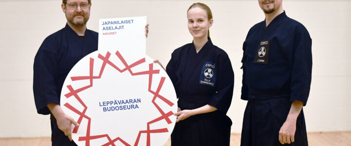 Suomen ensimmäinen japanilaisten aselajien Tähtiseura Espooseen